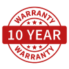 10 Year Warranty
