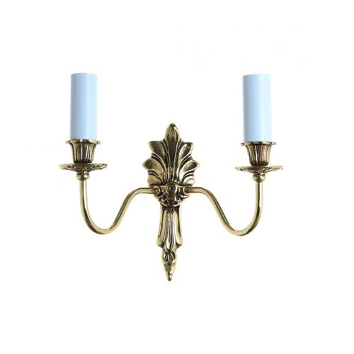 Goodwood Solid Brass Double Arm Wall light SMBB00152A/PB