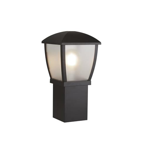 Seattle 450 Black IP44 Outdoor Post Light 6591-450
