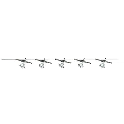 Wire Chrome 5 Light LED Spotlight Kit 5098-05-LED
