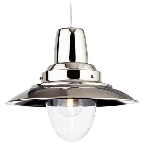 Fisherman Chrome Industrial Pendant Light 8645CH