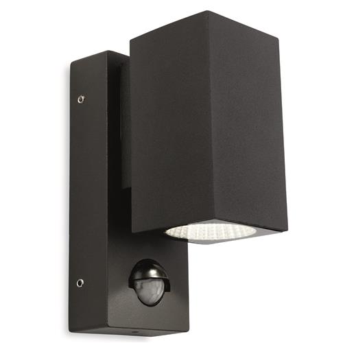 Dino Single LED And PIR Wall Light 7676GP