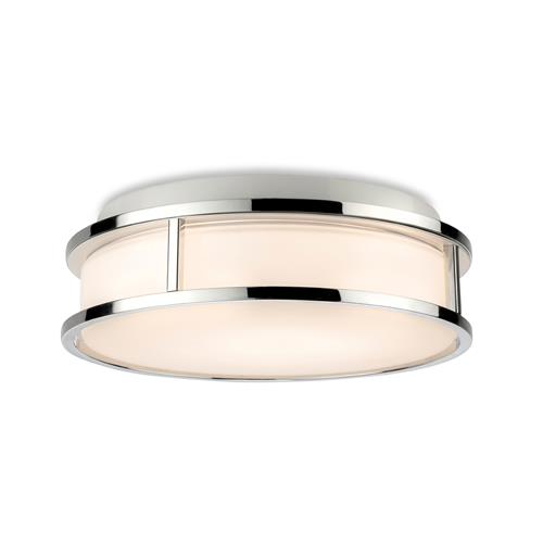 Adelaide IP44 Chrome Bathroom Flush Ceiling Light 2863CH