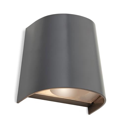 Duke IP65 Graphite Outdoor Wall Light 3833GP