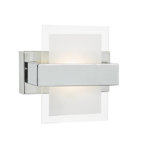 Apt Polished Chrome Single LED Wall Light APT0750