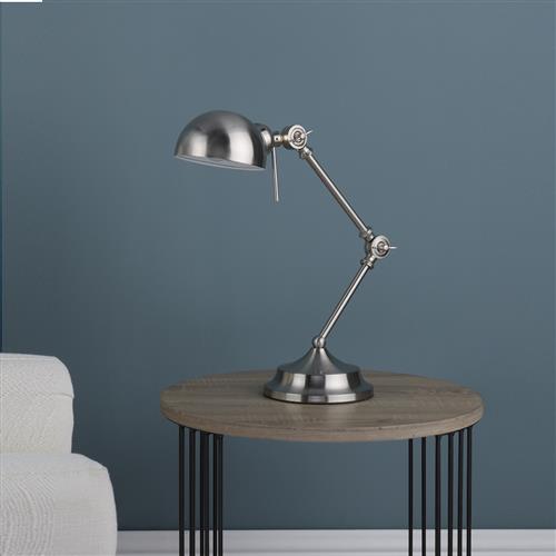Ranger Fully Adjustable Satin Chrome Table/Task Lamp RAN4046