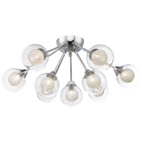 Zeke Polished Chrome Semi Flush Fitting ZEK1350