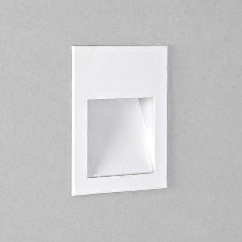 Borgo White 90 LED Recessed Wall Light 1212024