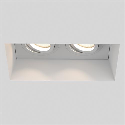 Blanco Adjustable Twin Recessed Downlight 1253006