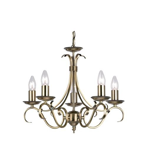 Bernice Multi Arm Ceiling Pendant 2030-5AN