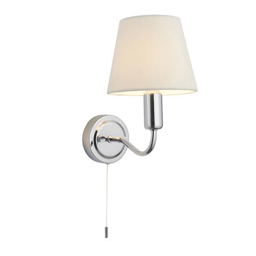 Conway IP44 Chrome Bathroom Wall Light 93851
