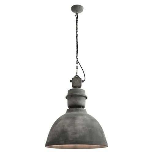 Ford Grey Coloured Pendant Light 73110