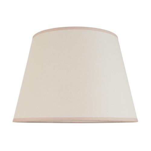 Ivy 400mm Tapered PVC Backed Almond White Lampshade 113178