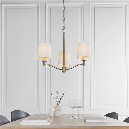 Ortona 3 Light Multi-Arm Pendant Light 73411