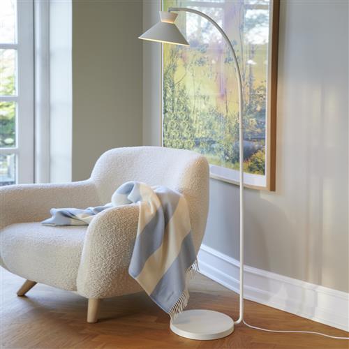 Dial White Finish Floor Lamp 2213394001