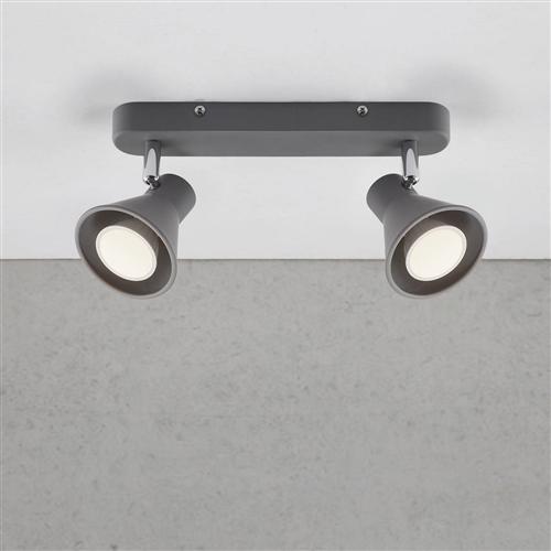 Eik Grey Double Directional Spotlight 45770110