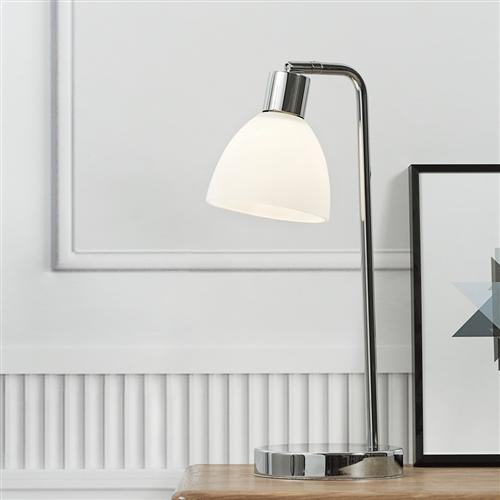 Ray Chrome Contemporary Desk Lamp 63201033