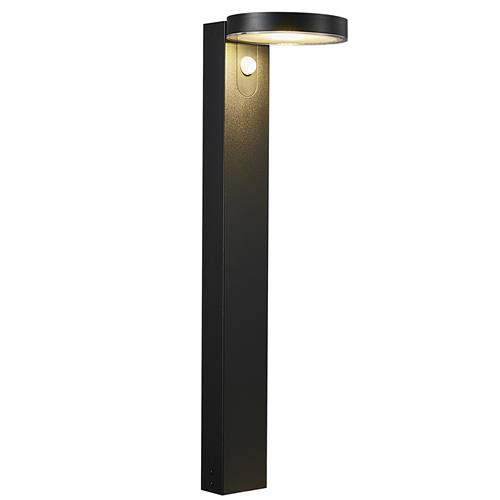 Rica Round IP44 Solar LED Sensor Post 2118158003