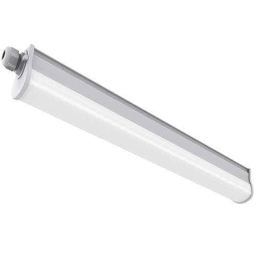 Westport 60 Grey Double IP65 LED Batten Fitting 49656110
