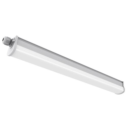 Westport 60 Grey Single IP65 LED Batten Fitting 49646110
