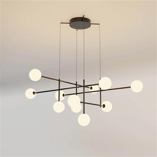 Cellar Black 11 Light Ceiling Pendant M7630