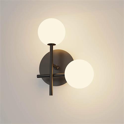 Cellar Black Double Wall Light M7635