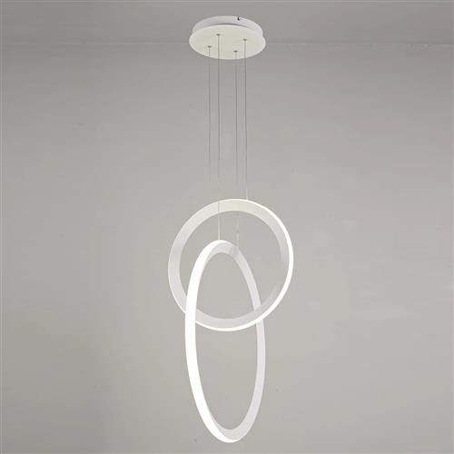 Kitesurf White LED Ceiling Pendant M7191