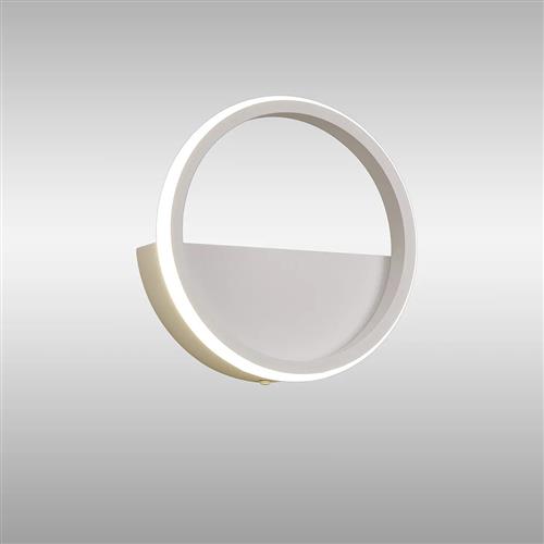 Kitesurf White LED Medium Wall Light M8596