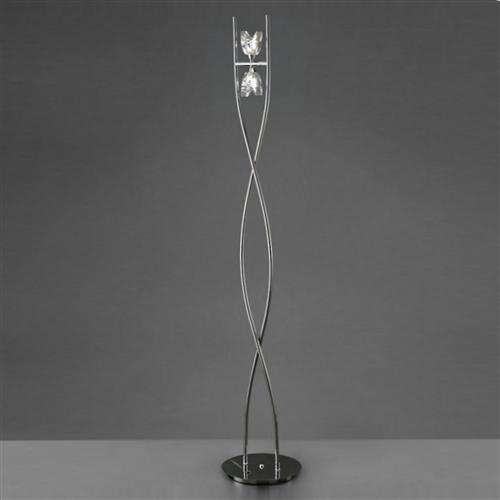 Eclipse Chrome Floor Lamp M1463