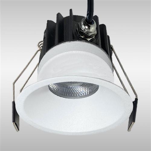 Rombok Large White CCT LED IP65 Downlight M8766