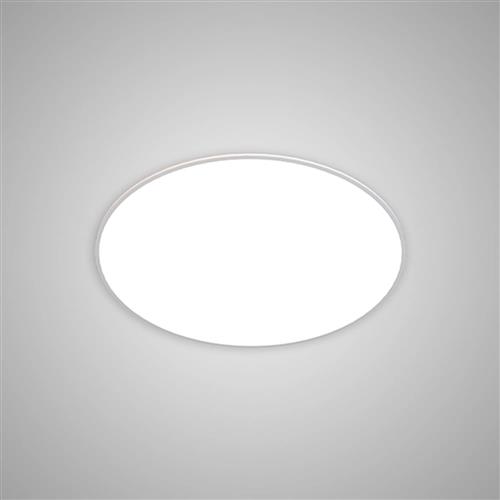 Slim White 3000k Medium LED Flush Fitting M7975