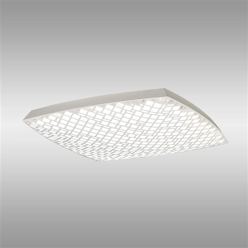 Urban White Large LED Flush Ceiling Fitting M7888