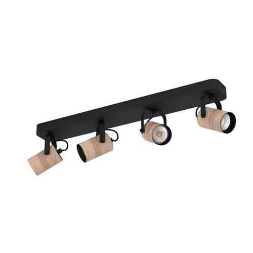 Cayuca LED Black Four Light Spot 900438