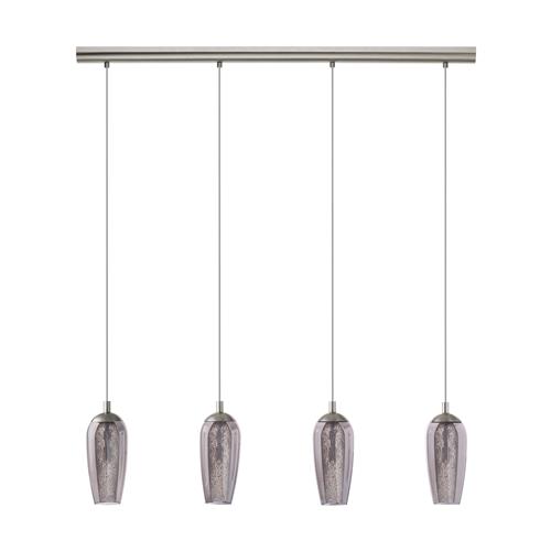 Farsala Satin Nickel LED 4 Bar Pendant 96344