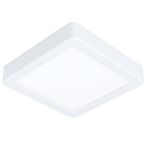 Fueva 5 LED 3000k White 160mm Square Surface Mounted 99236