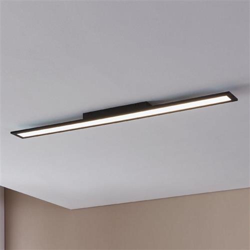 Salobrena 1 LED Black Slim Flush Mounted Ceiling Fitting 900822