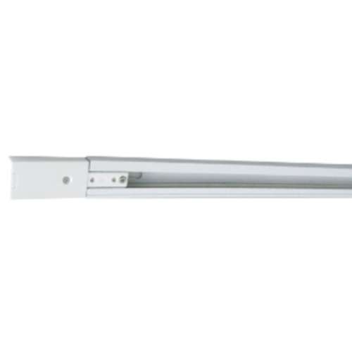 White Finish 1 Metre Single Circuit Track 3TRAW1M