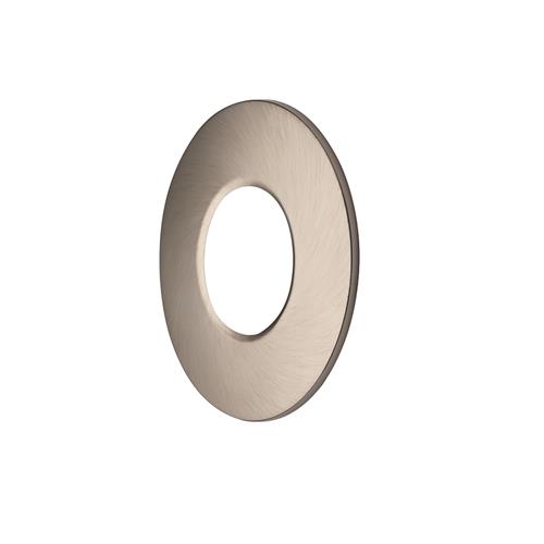 Shield Plastic Satin Nickel Twist And Lock Bezel 90377