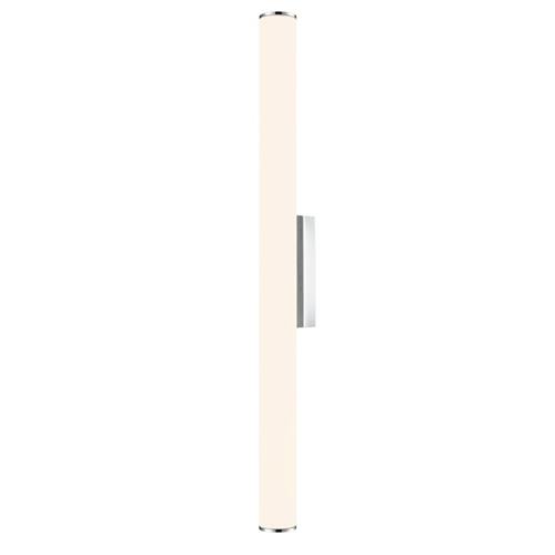 Baton Chrome And Opal LED Large IP44 Bathroom Wall Light WB435