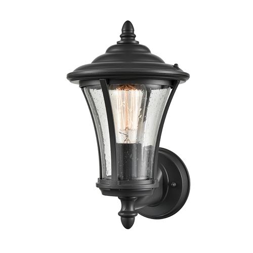 Alfresco IP44 Charcoal Black Cast Aluminium Outdoor Wall Light EXT6644