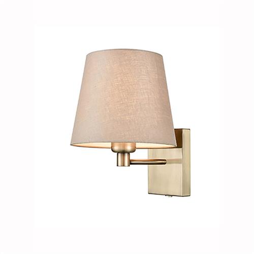 Francis Bronze And Taupe Shade Single Wall Light WB138-1176