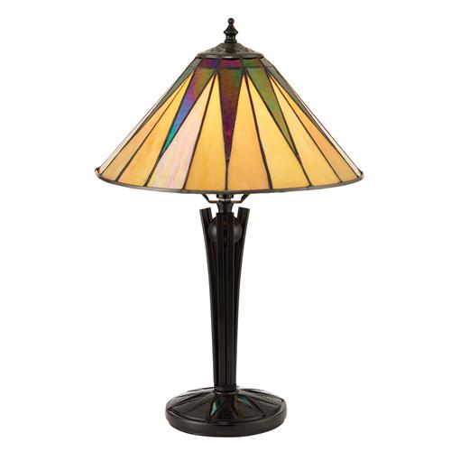 Dark Star Small Tiffany Table Lamp 70367