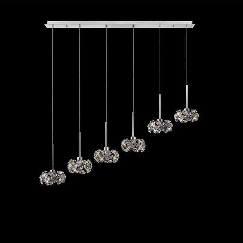 Ohio Polished Chrome 6 Bar Pendant LT32749