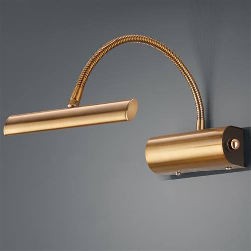 Curtis Old Brass Flexible LED Picture Light 279770104