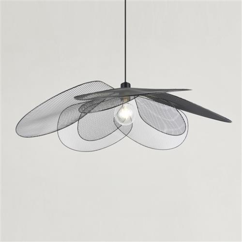 Fleure Black Single Ceiling Pendant R36291032