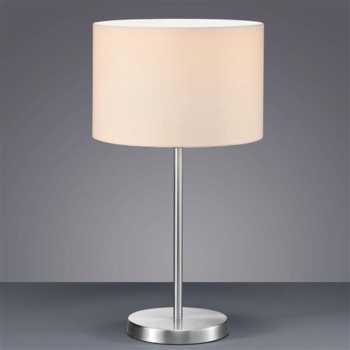 Hotel Large White Shade Table Lamp 511100101