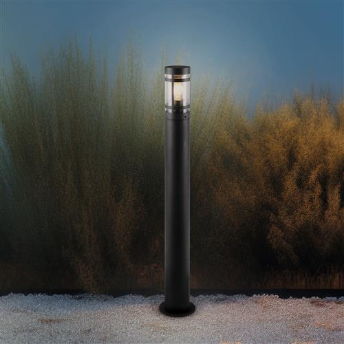 Paloma IP44 Anthracite Outdoor Post Lamp R41716142
