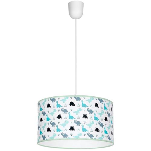 Dino White And Blue Ceiling Pendant MLP4951