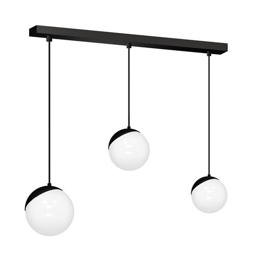 Sfera Matt Black 3 Bar Pendant Bar MLP7237