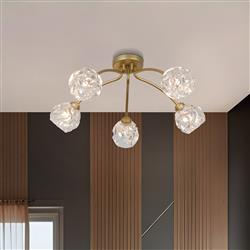 Astral Five Light Flush Fittings